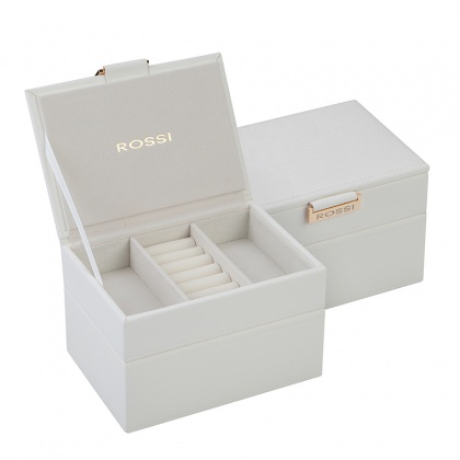 Кутия за бижута бяла ROSSI