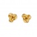Сребърни обeци с преплетените нишки
