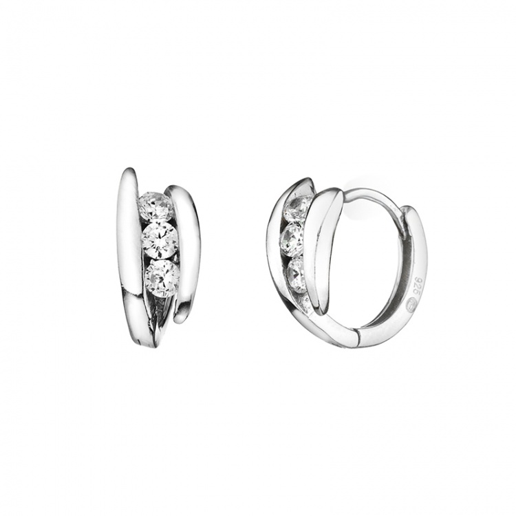 Сребърни малки халки