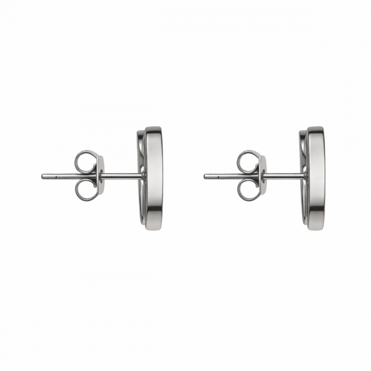 Сребърни обеци с пеперуди