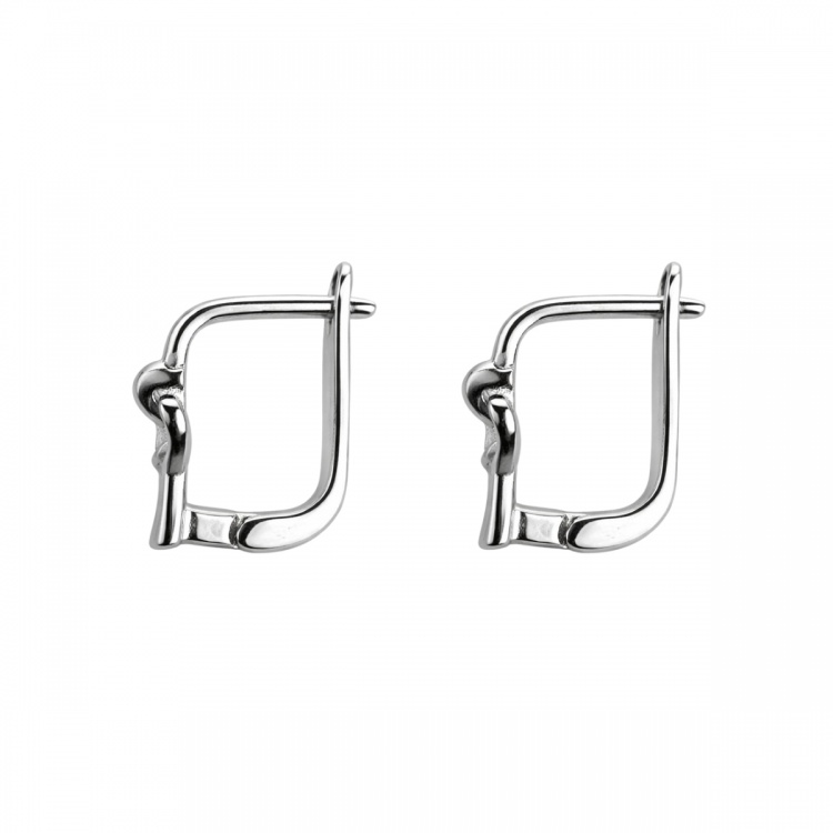 Сребърни обеци с ангели