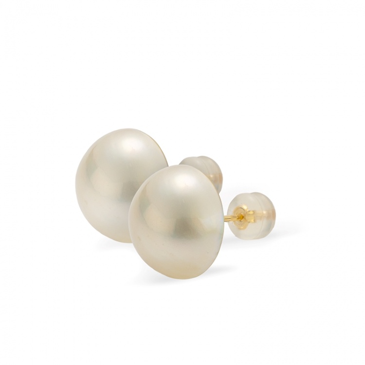 Златни обеци с перли Mabe