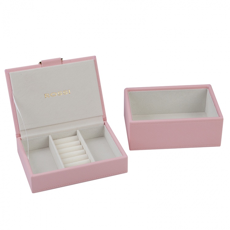 Кутия за бижута розова Rossi