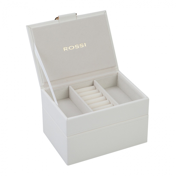 Кутия за бижута бяла ROSSI