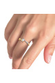 Златен пръстен с цирконий
