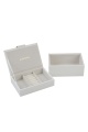 Кутия за бижута бяла ROSSI
